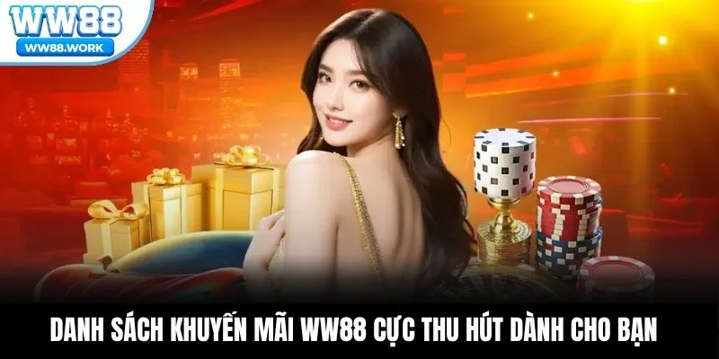 Danh sách khuyến mãi WW88 cực thu hút dành cho bạn